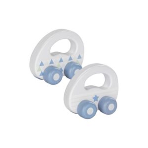 Petite voiture en bois - Bleu