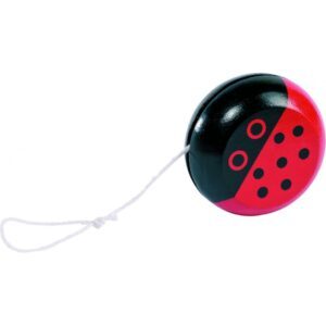 Yoyo coccinelle en bois